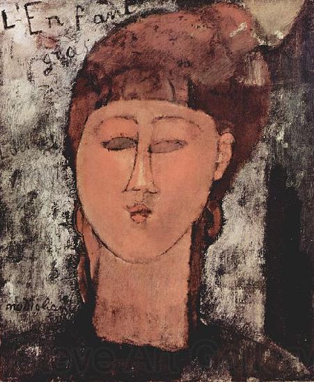 Amedeo Modigliani Lenfant gras France oil painting art